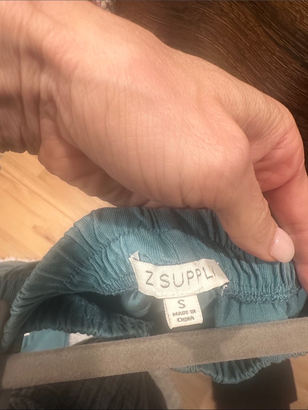 Z supply Teal Wide-Leg Lightweight Pants - Picture 6 of 6